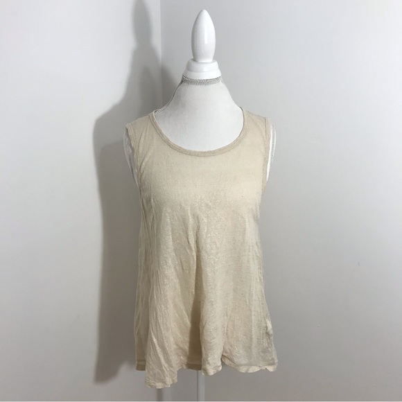 Banana Republic Tan Tank Top - Picture 1 of 11